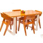 Juego Comedor Madera Noble